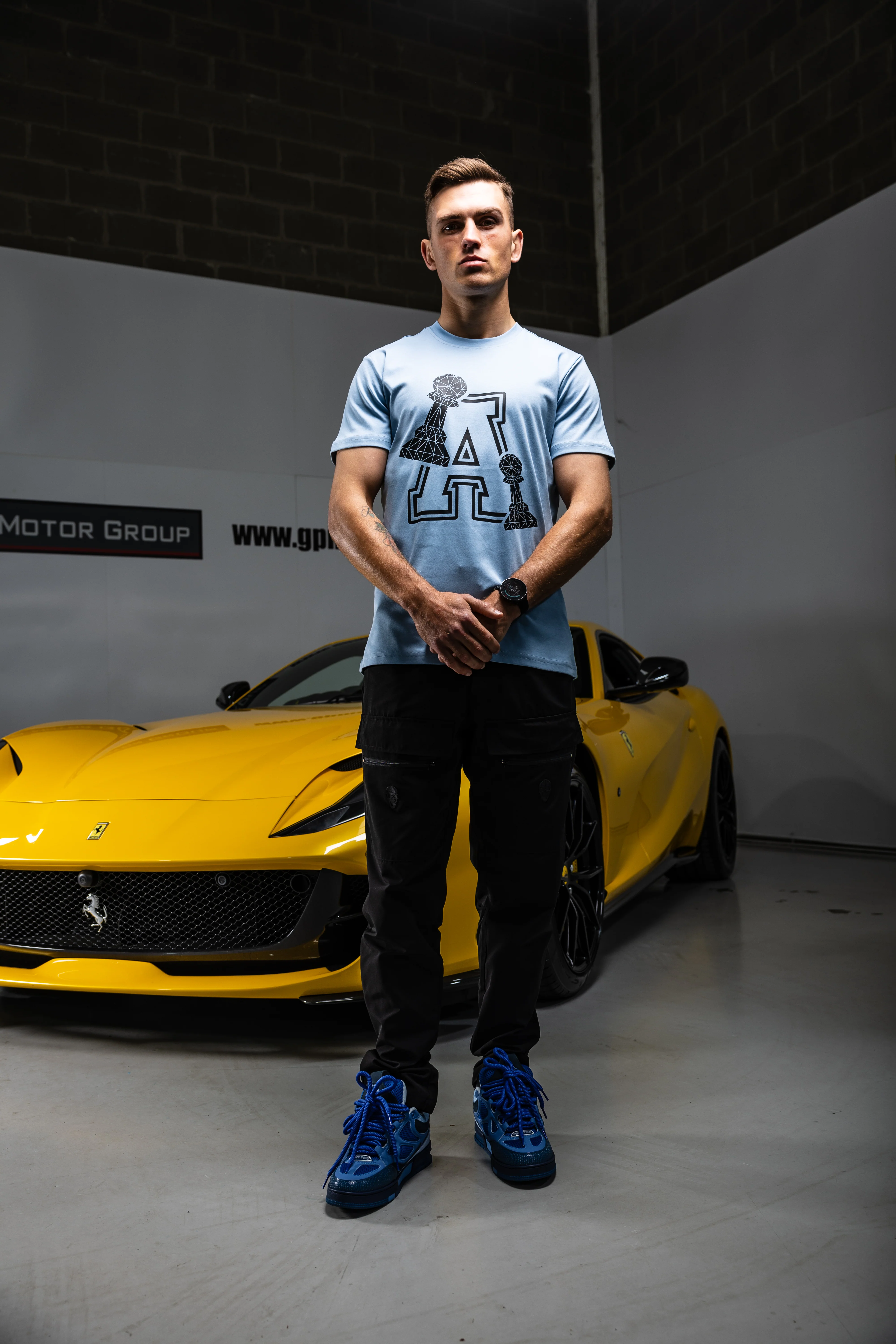 BABY BLUE A DOUBLE PAWN T - Image 3