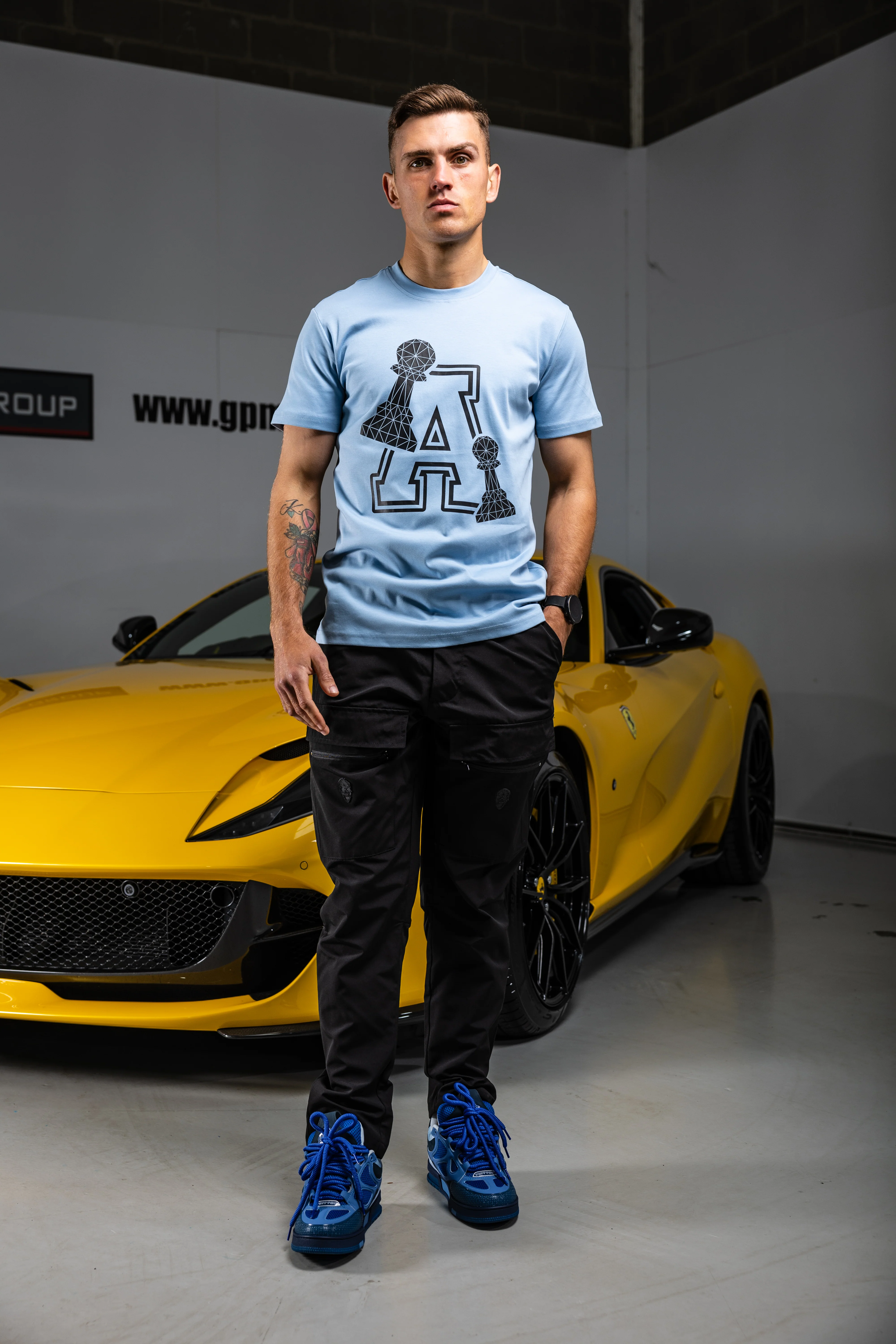 BABY BLUE A DOUBLE PAWN T - Image 5