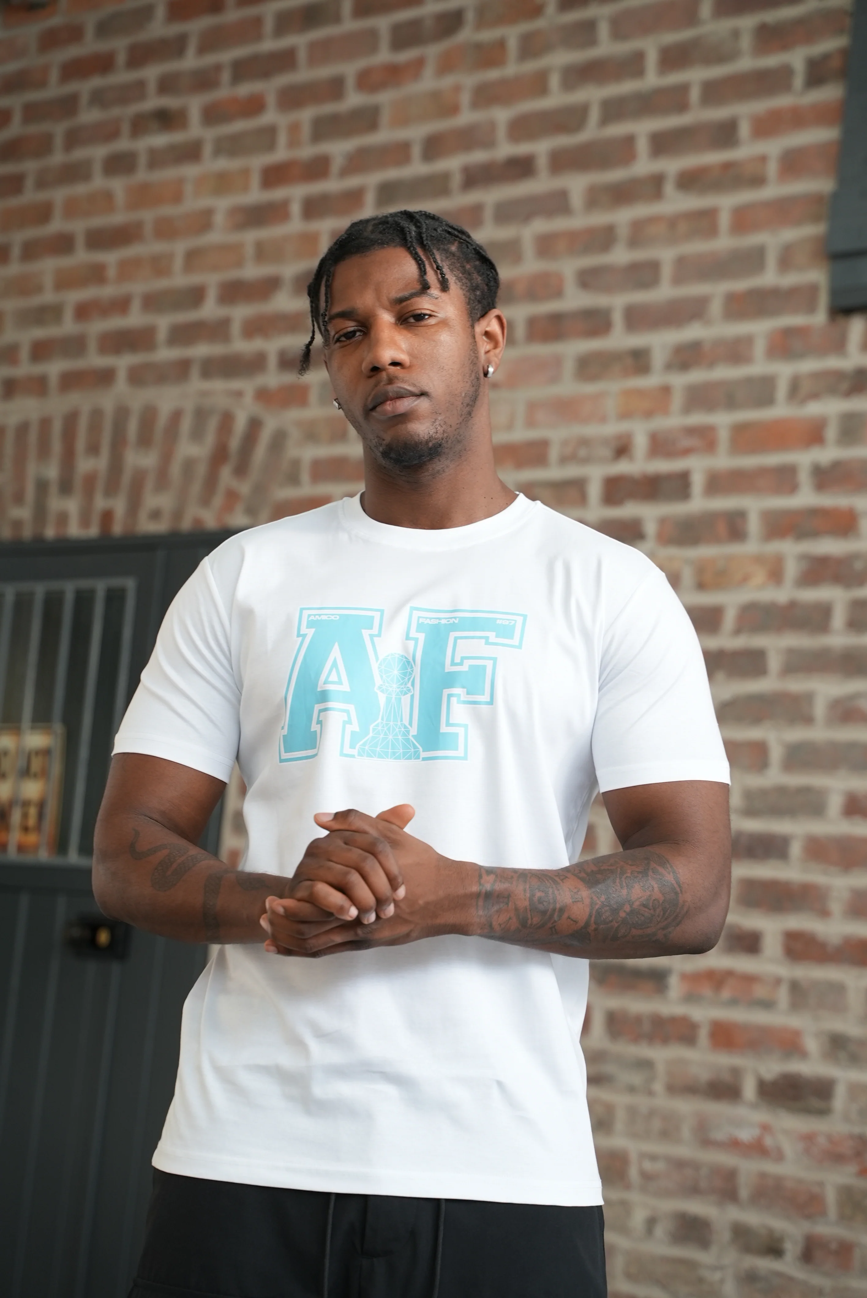 Men's AF Blue T-Shirt - Image 8