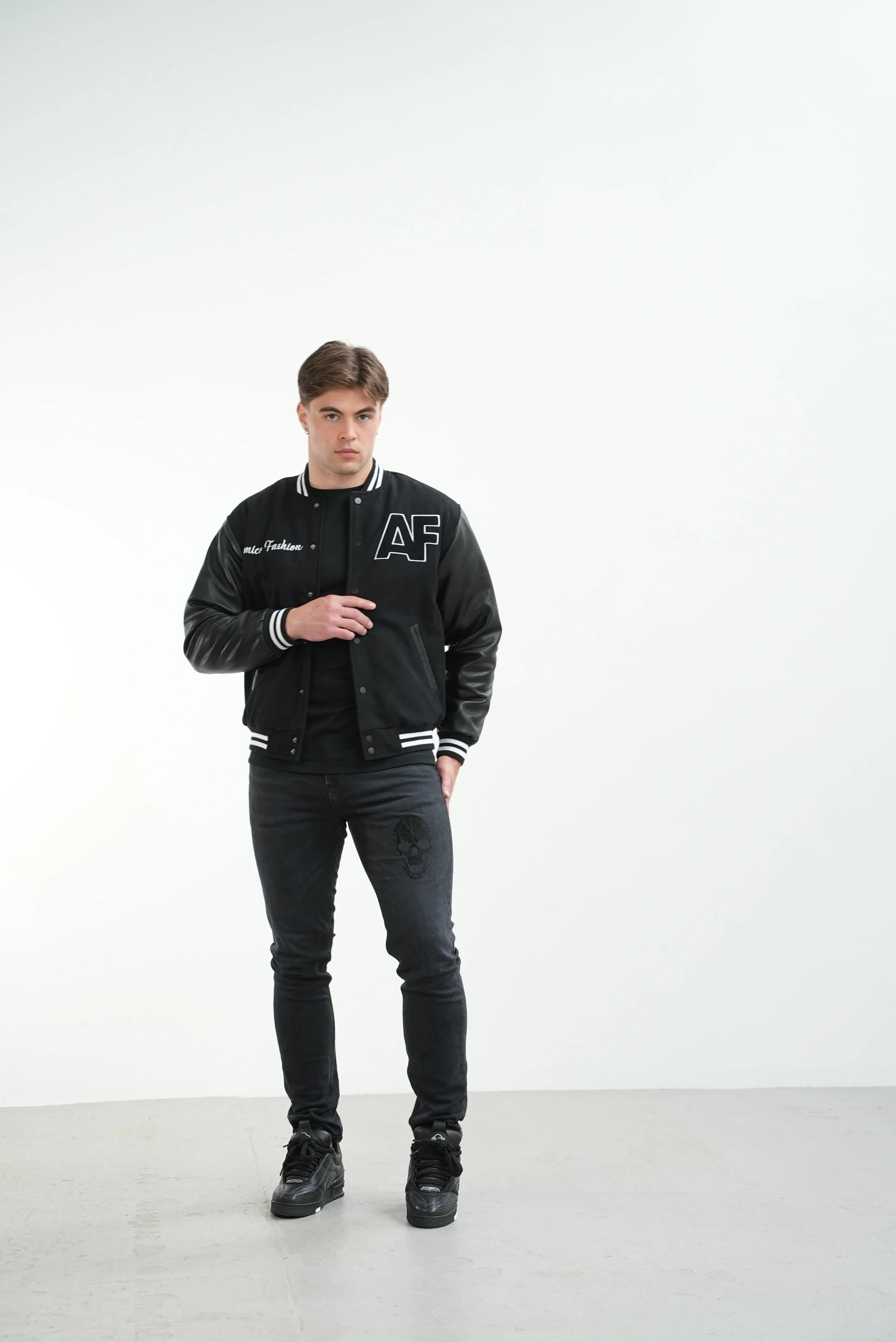 Men's Amico AF Black Jacket - Image 5