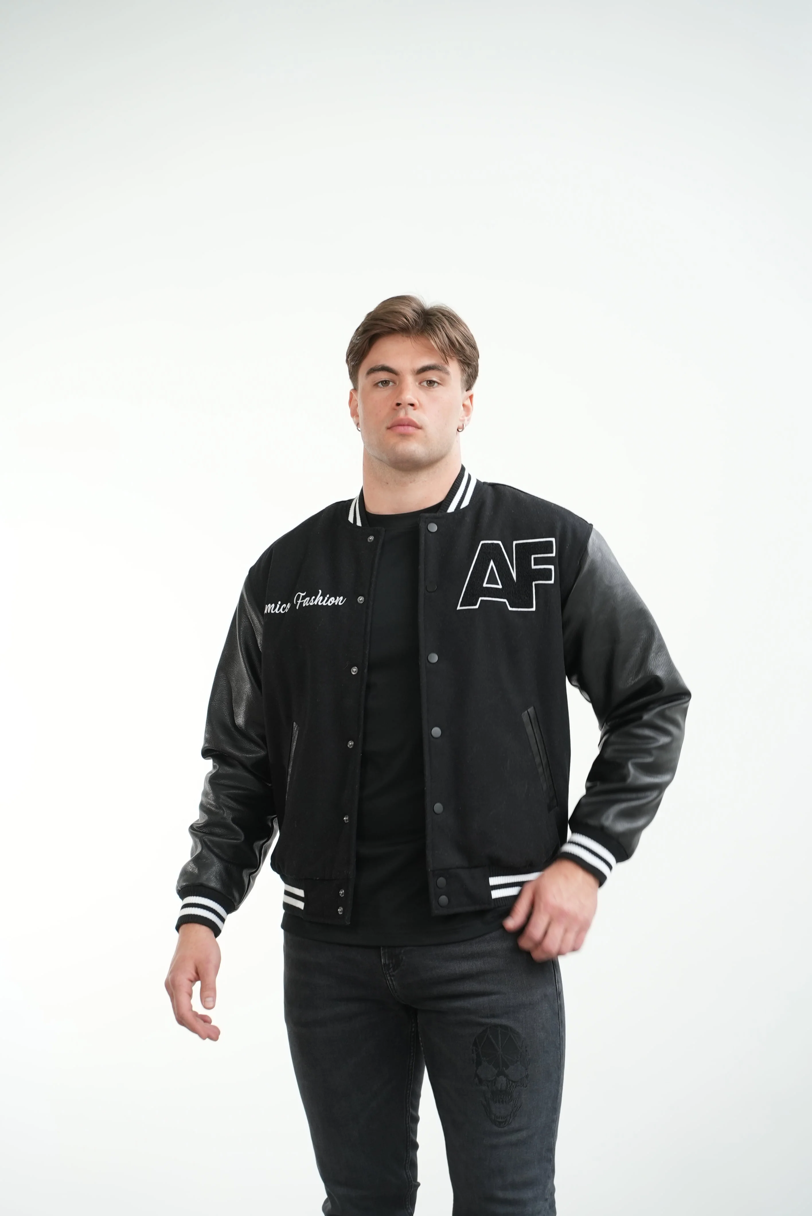 Men's Amico AF Black Jacket - Image 6
