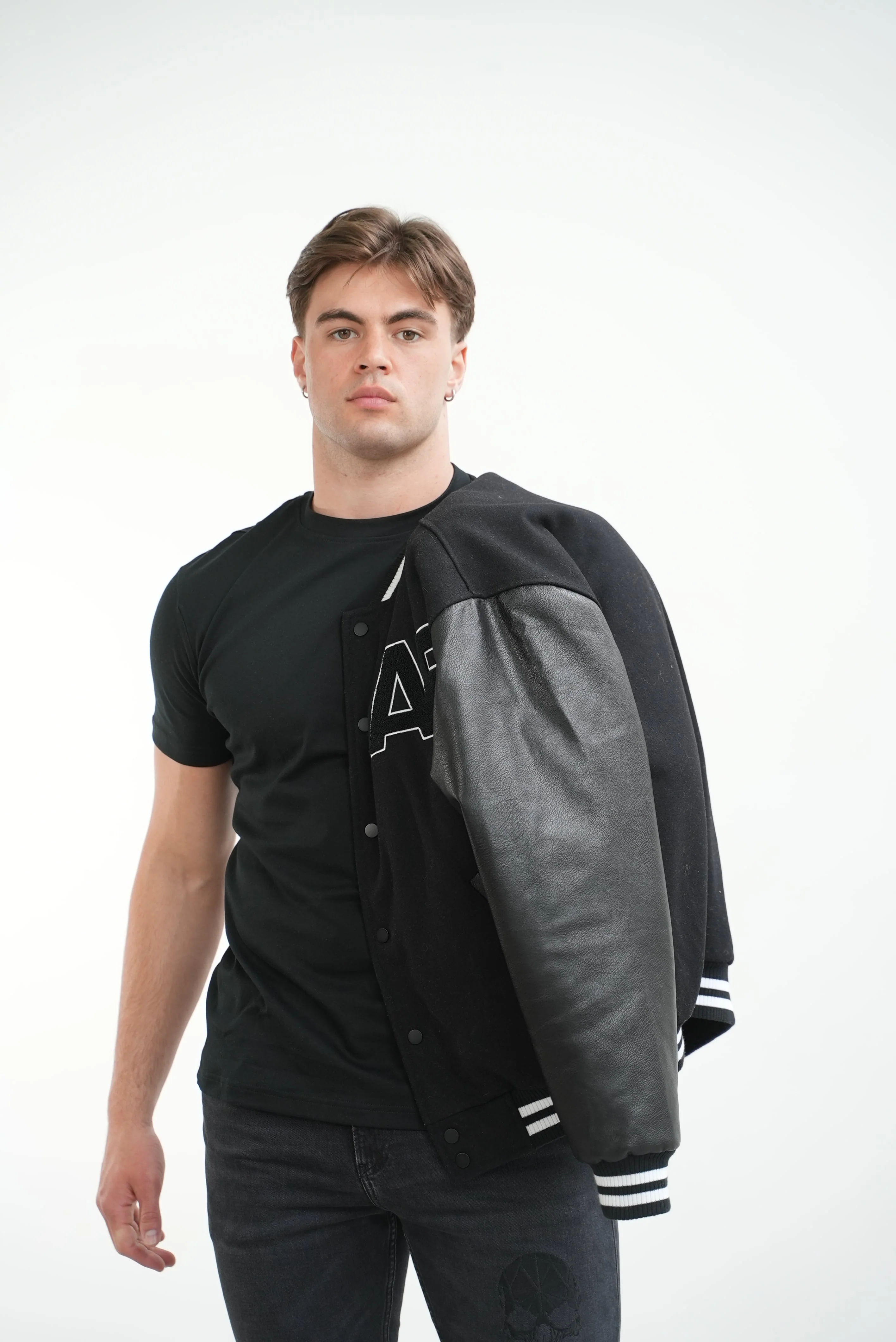 Men's Amico AF Black Jacket - Image 8