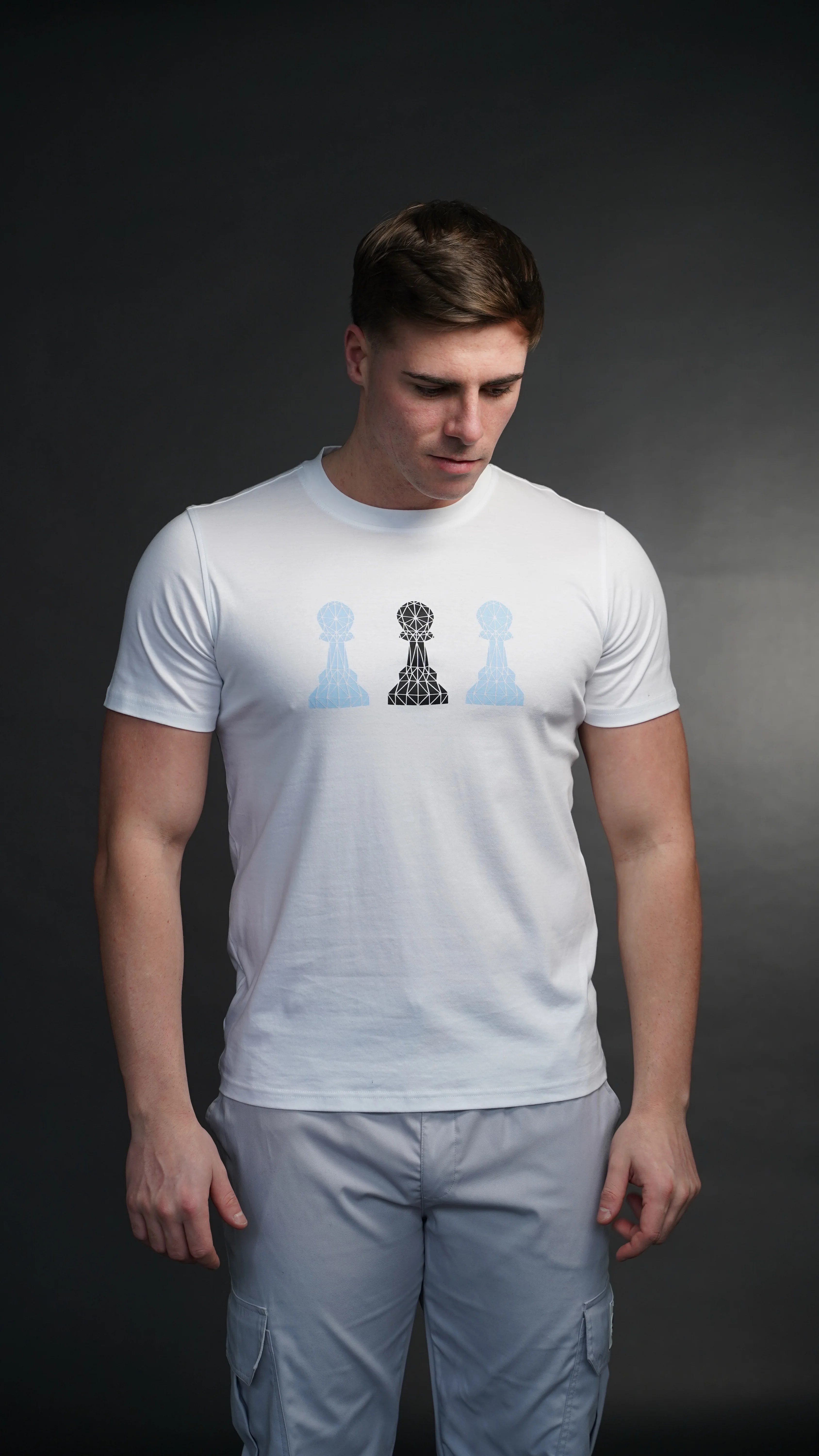 Men's Grey Cargo Bottoms - Image 6